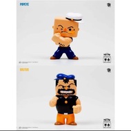 21年9月預訂！限定商品！全新未開封 ZCWO 大力水手 & 布魯圖 Brutus x To-Fu DEVILROBOTS Limited Edition 膠公仔 PVC