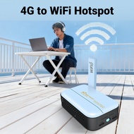 [EPAY] Portable Router 4G Wireless WiFi6 With SIM Card Slot 300Mbps 5G Travel Mobile Hotspot 10000mA