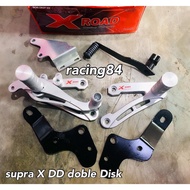 Footstep Underbon Xroad New Supra X 125 Double Disk DD /Fi/Injeksi/Helm In Foot Step Underbond/Under
