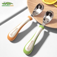 Kids Spoon Baby Spoon 316 Stainless Steel Spoon Ingot Spoon 316 Stainless Steel Children's Tableware