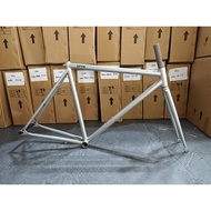 Spin 4130 Chromoly Track Fixie Fixed Gear Frame Set Frameset w/ Headset by Jrspeed