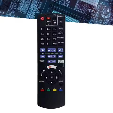 R6W--N2QAYB001206 Replace Remote For Panasonic Blu-Ray Disc Player DP-UB820 DP-UB420 DP-UB820-K DP-U