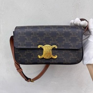 Celine凱旋門老花腋下包