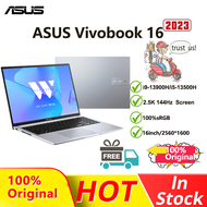 【ASUS official Warranty】2023 ASUS Vivobook 16 Laptop/  ASUS Wuwei Laptop/13th Gen intel Core i9-13900H/i5-13500H 16GB RAM 1TB SSD Notebook/ 16inch 2.5K 144Hz High Brush Large Screen/ ASUS Laptop For Student Office Work