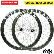 ล้อจักรยานเสือหมอบคาร์บอนดิสก์เบรค/ริมเบรค Superteam curve pro 2 DISCBRAKE/RIMBRAKES