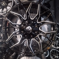 FUEL SPORT RIM B55196 FLOW FORMING 18INCH×9J PCD 6×139.7 ET0 (1 SET)