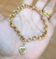 10k pure gold filled bracelet