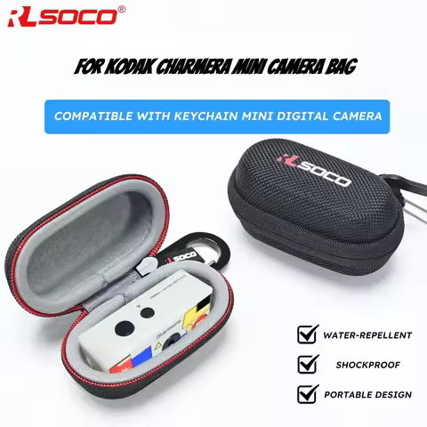 RLSOCO For Kodak Charmera Mini Camera Anti-fall Storage Bag Anti-pressure seismic Bag Storage Mini C