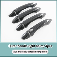 ZLWR OMODA 5 มือจับประตูภายนอกรถยนต์ วัสดุ ABS มือจับประตูแบบดัดแปลง ป้องกันรอยขีดข่วน ทนต่อการสึกหร