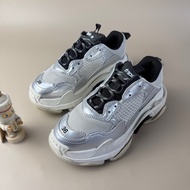 Balenciaga/巴黎世家 Triple S白銀老爹鞋 36碼 95新 品相不錯