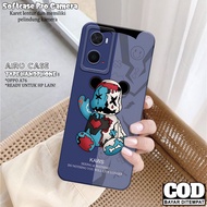 Oppo A76 Case - Oppo A76 Softcase - Cartoon Fashion Case - Oppo A76 Casing - Pro Camera Softcase - T