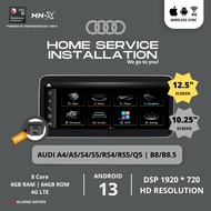 Audi Android Headunit (A4/A5/S4/S5/Q5 B8/B8.5) | FREE HD Reverse Camera