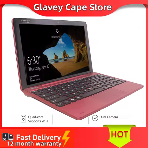 10.1'' 64 Bit 2GB RAM 32GB ROM T10 Windows 10 Tablet PC Re101 with Docking Keyboard WIFI Dual Camera