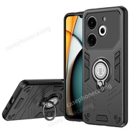 Vỏ kim loại nhám Ốp chống sốc cho TECNO pova 6 Neo pova6 Neo pova6neo 4G 2025 vỏ điện thoại trượt đẩ