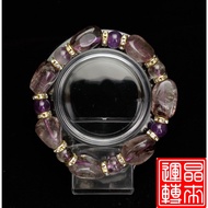 [Jinglai Run] Super Seven Bracelet 33.9g 11mm Hand Circumference 18cm Stimulate All Chakras In The H