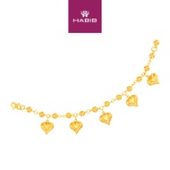 HABIB 916/22K Yellow Gold Bracelet EXRB31224