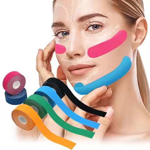 New Toning Japanese Face Tape Tightening Skin Firming Face Toning Belts Anti-Wrinkle Face Lift Tape 