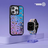 迪士尼小飛象十字壓紋牛皮Apple Watch真皮皮革錶帶 5438