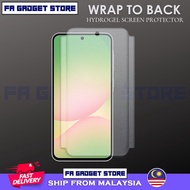 Samsung Galaxy A56 5G | A16 5G | A55 5G | A35 | A15 5G Wrap to Edge Back Hydrogel Screen Protector