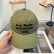 Acne Studios Stockholm baseball cap minimalist and premium versatile sun hat hbjh
