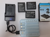 Fujifilm NP-W126 w126s 代用 電池及 USB 充電器套裝