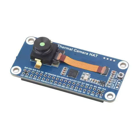 Long-Wave IR Thermal Imaging Camera Module, For Raspberry Pi IR Camera, 80X62 Pixels, Options For FO