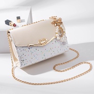 GRIMO Malaysia - Lustrous Love Sling Bag Shoulder Bag Womens Tangan Wanita Perempuan Casual Walle