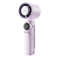 พัดลมมือถือ พัดลมไอเย็นไฟฟ้าแบบพกพา 4000mAh 100 ระดับลมแรงพัดลมไร้ใบพัดแบบพกพาแบบชาร์จไฟได้ด้วย