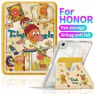 A1538泡泡星星360° Rotatable Stand Case for HONOR Pad X9a 11.5"/X8a 11"/Pad9 12.1"/ Pad10 12.1"丨Leather &