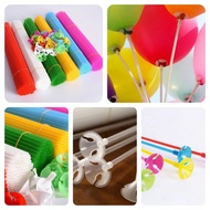 1 Pcs Balloon Stick - Balloon Handle / Balloon Handle - Balloon Stick (unit) - Balloon Cup Stick