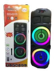 ✅100% Original Jcam BK-8812 Karaoke Stereo Portable Wireless Bluetooth Speaker With Free Mic