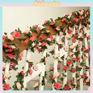 VI002 baby rose vines, artificial artificial flowers (2.2m long, 45 flowers)