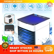 Air Cooler Ultra Evaporative Mini Air-Cooler Air-Cond Air Purifies Humidifies Cooling Portable USB Charging Aircond Kipas Mini Penghawa Dingin