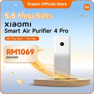 Xiaomi Smart Air Purifier 4 Pro | 3-in-1 H13 Filter 500m³/h CADR H1N1 Virus & PM2.5/PM10 Dual Sensor