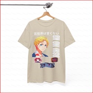 NS1 Oshi No Ko 2 thick cotton T-Shirt anime merch Streetwear Fan Art Style Unisex Tee SN1