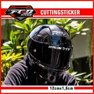 ∥ Sticker Cutting Hype On Japanese Kanji Motorcycle Accessories Helmet Logo