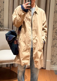 Polo Ralph Lauren men’s S-XL khaki trench coat jacket 男裝中長款風褸風衣外套