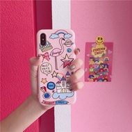 Flamingo pastel samsung a20 a30 a50 oppo neo 7 a37 a39 a57 a71 a83 a3s A7 a5s f1s f1 plus f5 F7