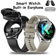 2024 New X10 Headset Smart Watch TWS 2 in 1 Wireless Bluetooth Earphone Blood Pressure Heart Rate Te