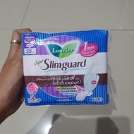 Laurier super slimguard night wing 35cm women's sanitary napkins (8 pieces)
