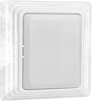 S97014094 Bathroom Fan Cover Grille and Lens, Replacement for Broan Nutone Exhaust Fan Models 678, 6