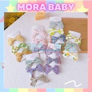 MORA || (P-011) KOREAN CHILDREN'S HAIR RIBBONS SET 3PCS KOREAN CHILDREN'S HAIR CLIPS/GIRL'S HAIR CLI