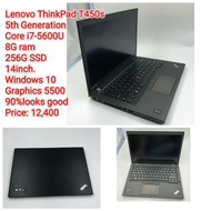 Lenovo ThinkPad T450s5th GenerationCore i7-5600U8G