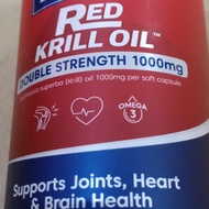 (USA ORIGINAL) Bioglan Red Krill Oil 1000mg 60 Capsules 1000 mg Omega 3 Omega3