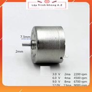 [Embedded Programming A-Z][G65] 310 Motor 3V-12V DC (2200 - 9000 RPM)