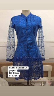 SANDANG 2502 Preloved Kebaya / Brukat / Payet / Tunik