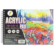 A5 Size Acrylic Drawing Paper Pad