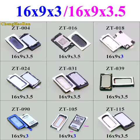 ChengHaoRan 2pcs 16x9x3 Loudspeaker Loud Speaker Buzzer Ringer For Xiaomi Redmi 3 3s /Redmi Note 2 N