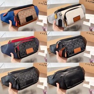訂購/包順豐 美國  Coach Monogram Belt Bag 真皮 腰包 胸包