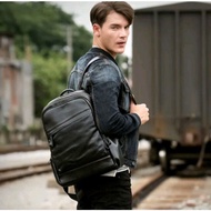 Genuine Garut leather men's backpack